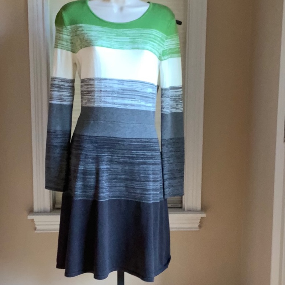 New without tags: Stylish striped sweater dress